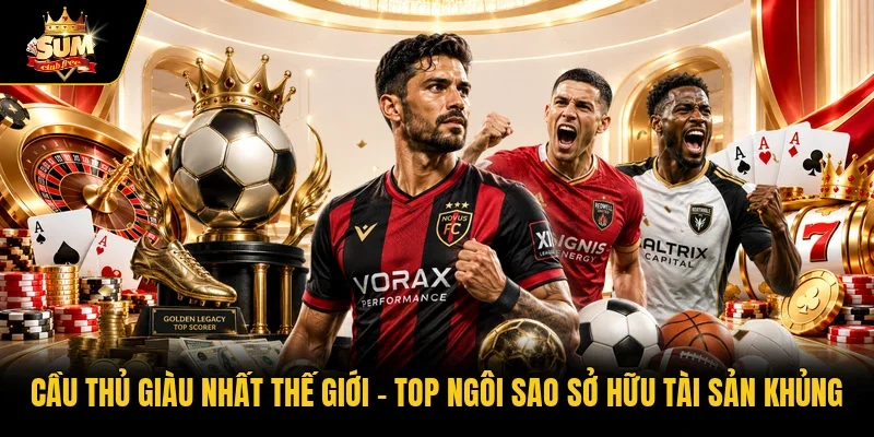 cầu thủ giàu nhất thế giới