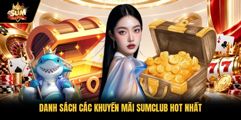 Danh sách các khuyến mãi Sumclub HOT nhất