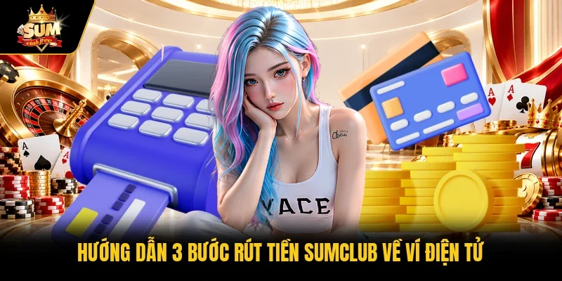 Hướng dẫn 3 bước rút tiền Sumclub về ví điện tử