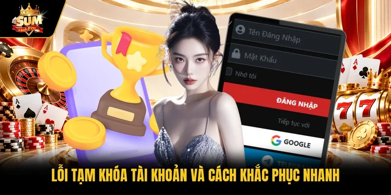 Lỗi tạm khóa tài khoản và cách khắc phục nhanh